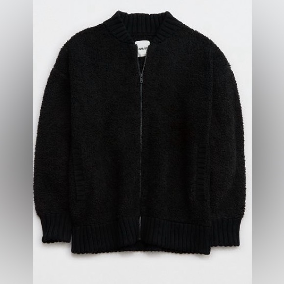 aerie Tops - Aerie Sherpa cardigan full zip brand new tags still on